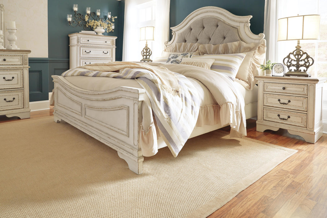 Realyn Upholstered Bed - Dimensional Outlet Furniture (Oakland, CA)
