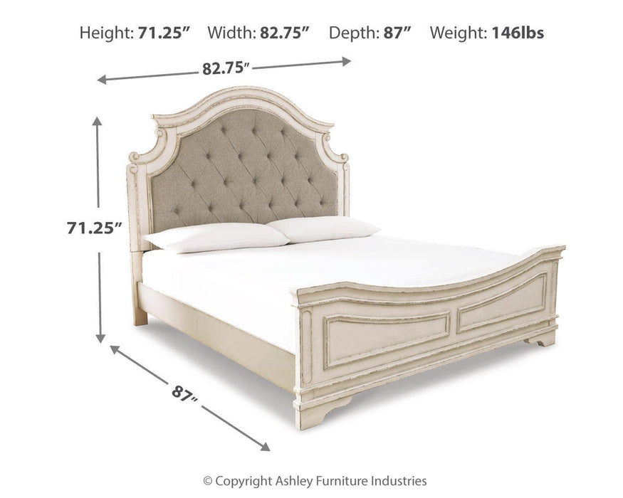 Realyn Upholstered Bed - Dimensional Outlet Furniture (Oakland, CA)