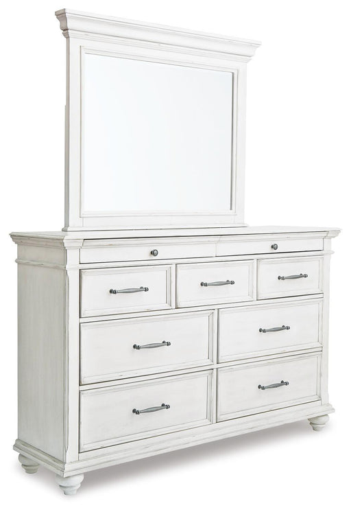 Kanwyn Dresser and Mirror - Dimensional Outlet Furniture (Oakland, CA)