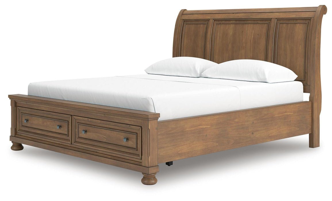 Feddinger Panel Storage Bed - Dimensional Outlet Furniture (Oakland, CA)