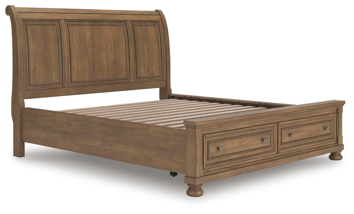 Feddinger Panel Storage Bed - Dimensional Outlet Furniture (Oakland, CA)
