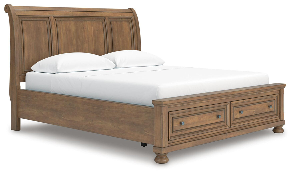Feddinger Panel Storage Bed - Dimensional Outlet Furniture (Oakland, CA)