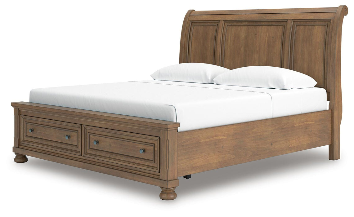 Feddinger Panel Storage Bed - Dimensional Outlet Furniture (Oakland, CA)