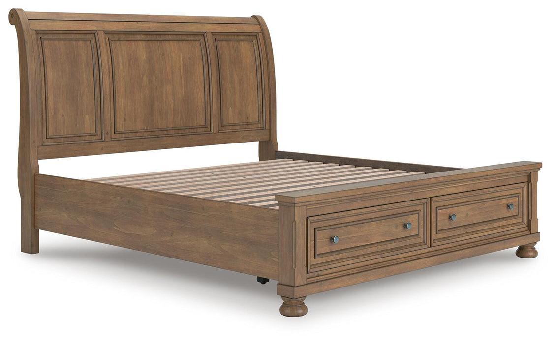 Feddinger Panel Storage Bed - Dimensional Outlet Furniture (Oakland, CA)
