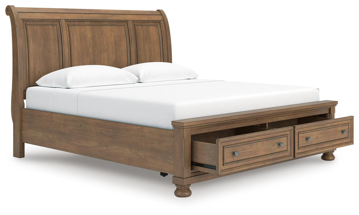 Feddinger Panel Storage Bed - Dimensional Outlet Furniture (Oakland, CA)