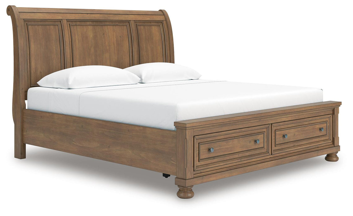 Feddinger Panel Storage Bed - Dimensional Outlet Furniture (Oakland, CA)