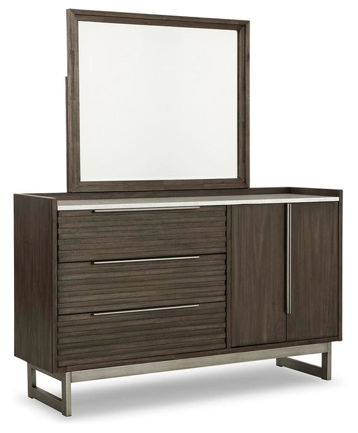 Arkenton Dresser and Mirror - Dimensional Outlet Furniture (Oakland, CA)