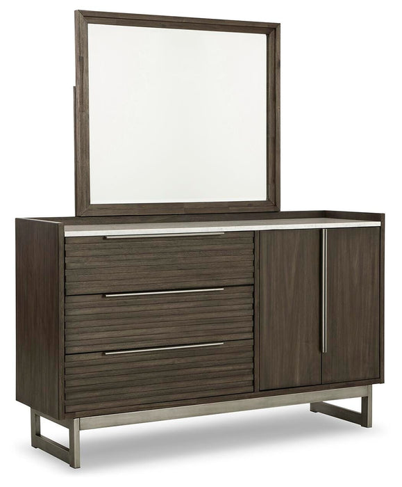 Arkenton Dresser and Mirror - Dimensional Outlet Furniture (Oakland, CA)