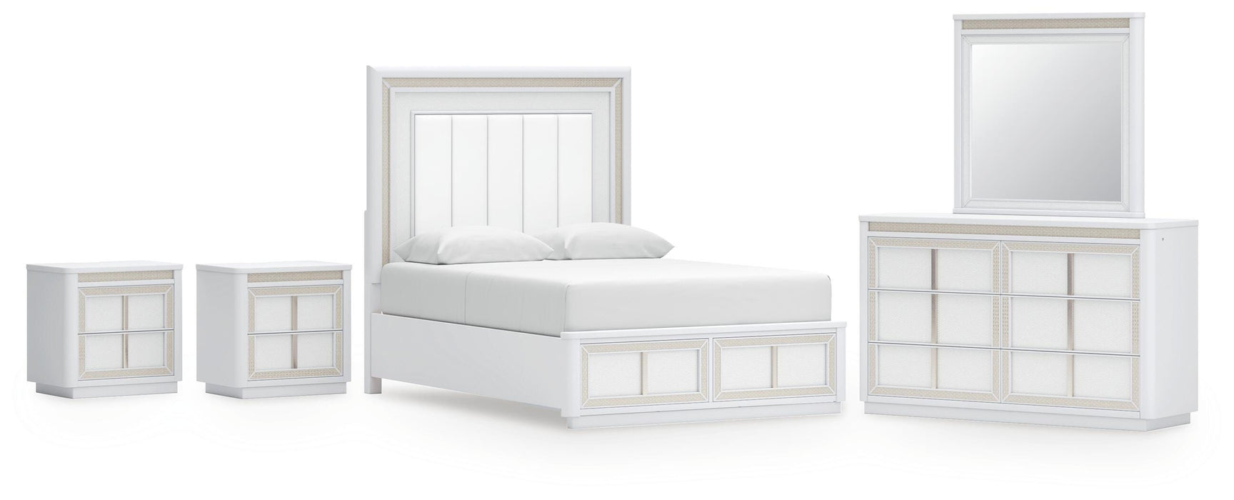 Chalanna Bedroom Set - Dimensional Outlet Furniture (Oakland, CA)