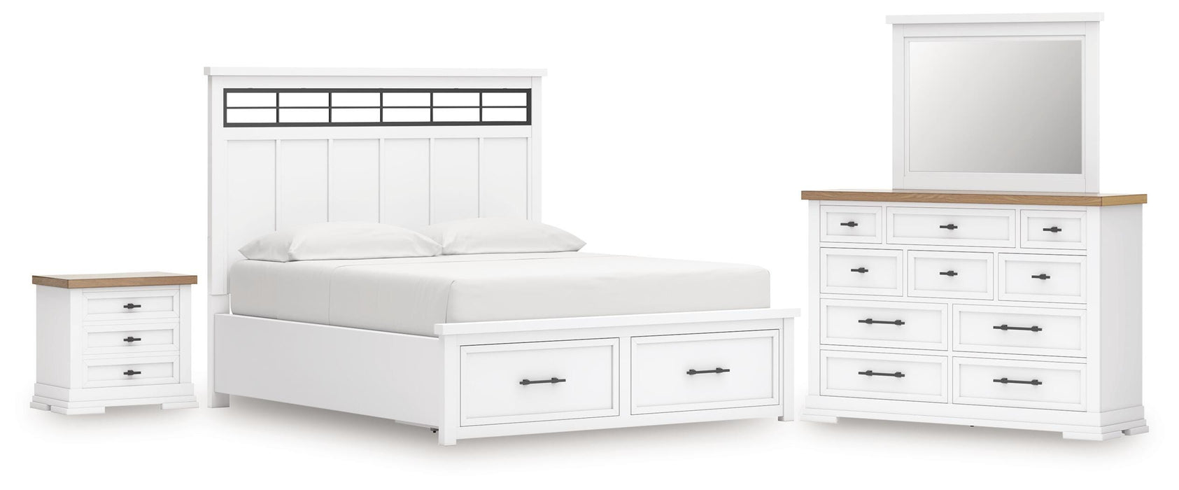 Ashbryn Bedroom Package - Dimensional Outlet Furniture (Oakland, CA)