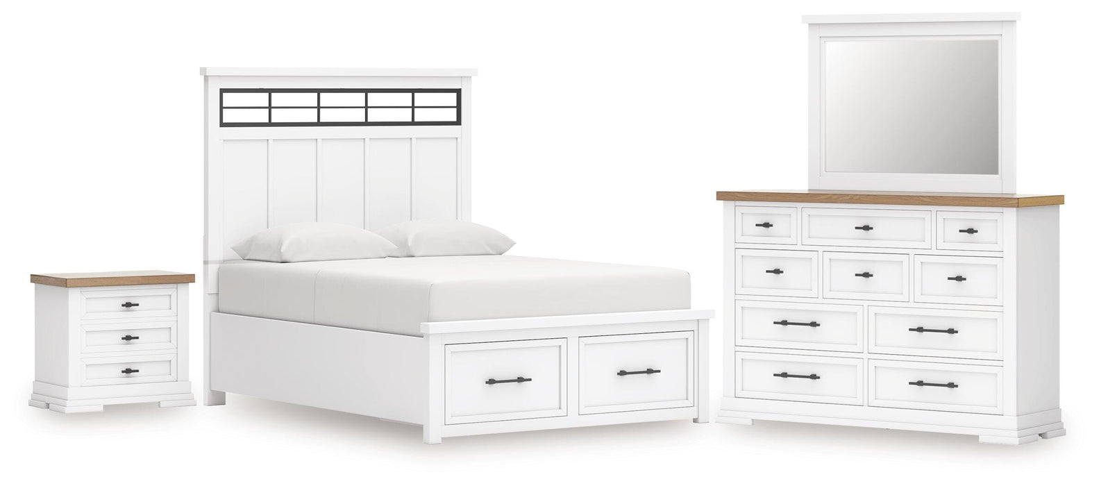 Ashbryn Bedroom Package - Dimensional Outlet Furniture (Oakland, CA)