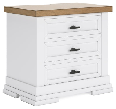 Ashbryn Nightstand - Dimensional Outlet Furniture (Oakland, CA)