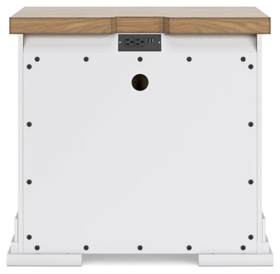 Ashbryn Nightstand - Dimensional Outlet Furniture (Oakland, CA)