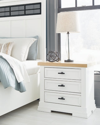 Ashbryn Nightstand - Dimensional Outlet Furniture (Oakland, CA)