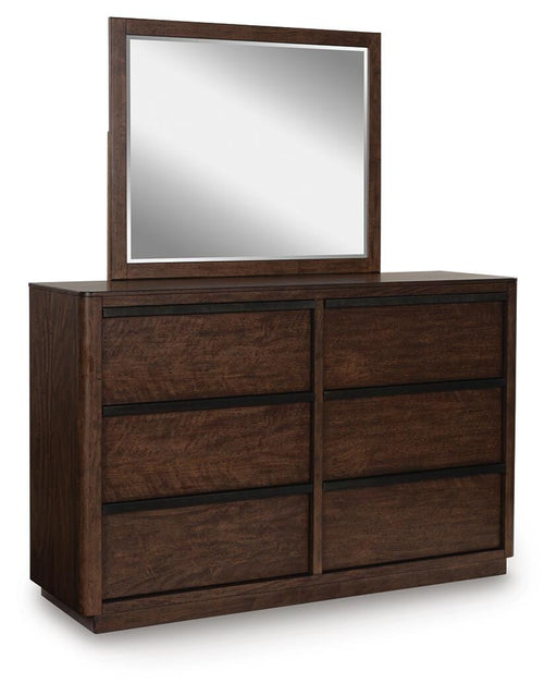 Dilenno Dresser and Mirror - Dimensional Outlet Furniture (Oakland, CA)