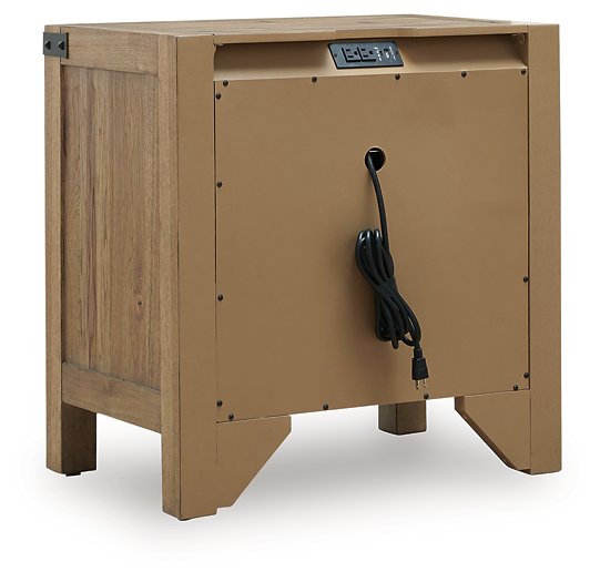 Ridgester Nightstand - Dimensional Outlet Furniture (Oakland, CA)
