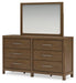 Cabalynn Dresser and Mirror - Dimensional Outlet Furniture (Oakland, CA)