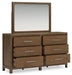 Cabalynn Dresser and Mirror - Dimensional Outlet Furniture (Oakland, CA)