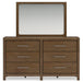 Cabalynn Dresser and Mirror - Dimensional Outlet Furniture (Oakland, CA)