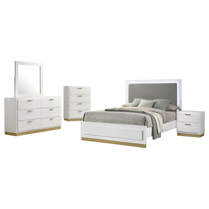Caraway 5 Pc Bedroom Set - Dimensional Outlet Furniture (Oakland, CA)