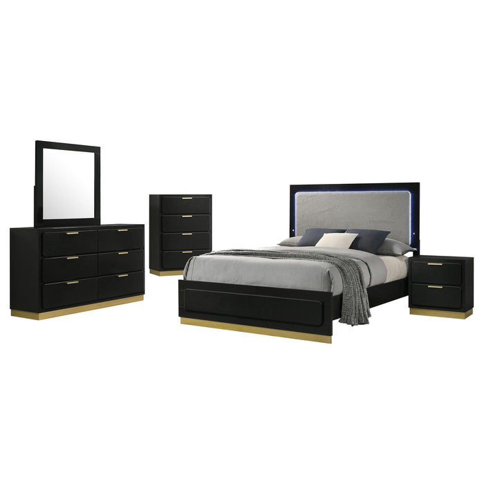 Caraway 5 Pc Bedroom Set - Dimensional Outlet Furniture (Oakland, CA)