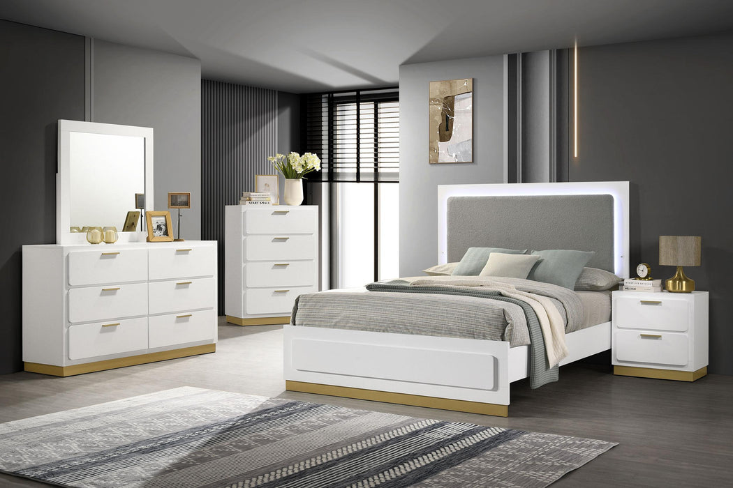 Caraway 5 Pc Bedroom Set - Dimensional Outlet Furniture (Oakland, CA)