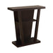 Evanna 2-shelf Console Table Cappuccino - Dimensional Outlet Furniture (Oakland, CA)