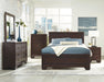 Kauffman California King, Eastren King, & Queen Panel Bed Dark Cocoa - Dimensional Outlet Furniture (Oakland, CA)