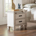 Franco 2-drawer Nightstand Antique White - Dimensional Outlet Furniture (Oakland, CA)
