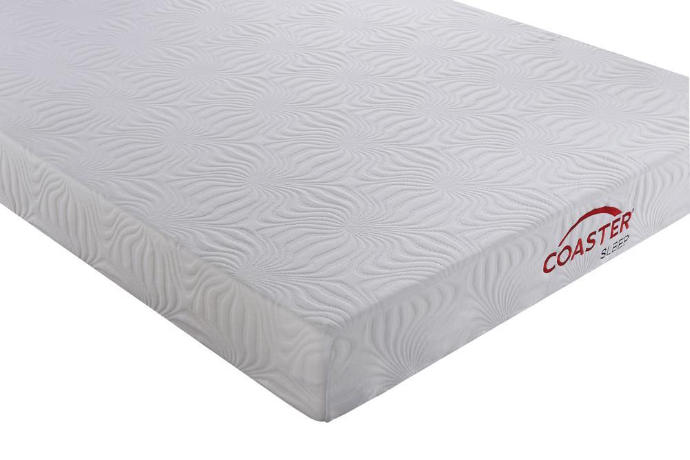 Keegan Twin Long Memory Foam Mattress White