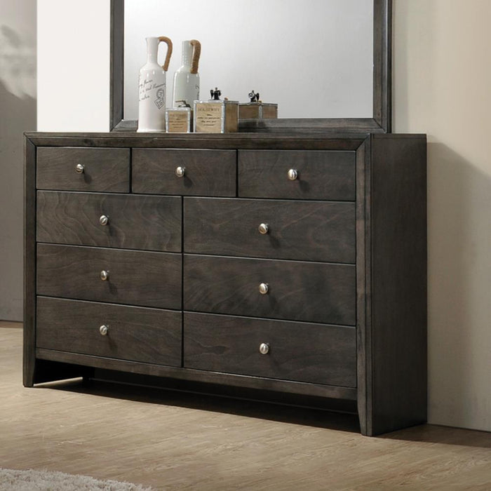 Serenity 9-drawer Dresser Mod Grey