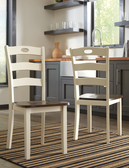 Woodanville Dining Chair Set - Dimensional Outlet Furniture (Oakland, CA)