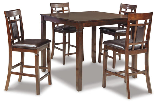 Bennox Counter Height Dining Table and Bar Stools (Set of 5) - Dimensional Outlet Furniture (Oakland, CA)