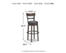 Caitbrook Bar Height Bar Stool - Dimensional Outlet Furniture (Oakland, CA)