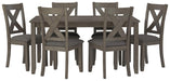 Caitbrook Dining Table and Chairs (Set of 7) - Dimensional Outlet Furniture (Oakland, CA)