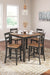 Gesthaven Counter Height Dining Table and 4 Barstools (Set of 5) - Dimensional Outlet Furniture (Oakland, CA)