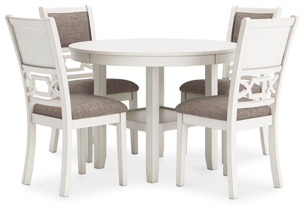 Erinberg Dining Table and 4 Chairs (Set of 5) - Dimensional Outlet Furniture (Oakland, CA)