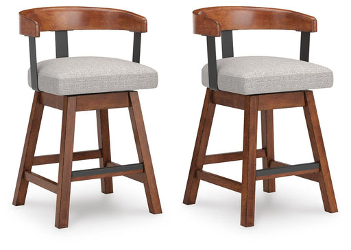 Ralene Counter Height Barstool (Set of 2) - Dimensional Outlet Furniture (Oakland, CA)