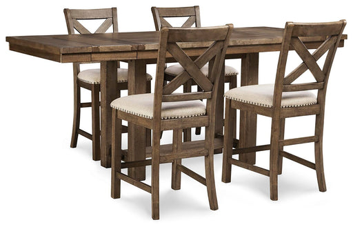 Moriville Counter Height Dining Set - Dimensional Outlet Furniture (Oakland, CA)