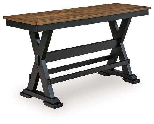Wildenauer 48" Counter Height Bench - Dimensional Outlet Furniture (Oakland, CA)
