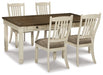 Bolanburg Dining Set - Dimensional Outlet Furniture (Oakland, CA)
