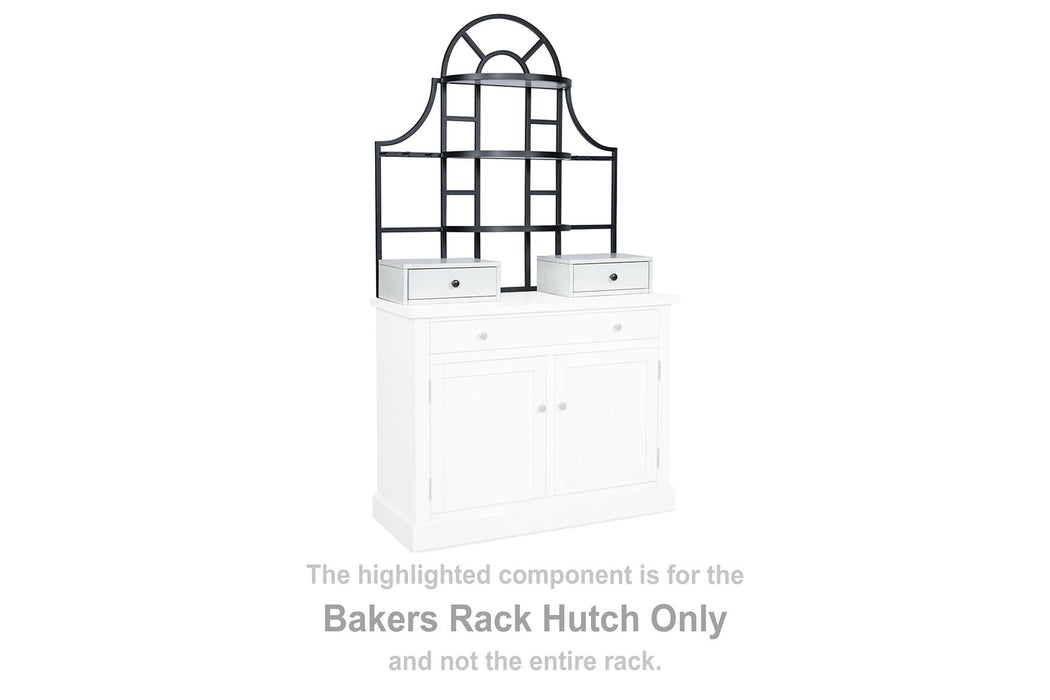Greddinton Bakers Rack - Dimensional Outlet Furniture (Oakland, CA)