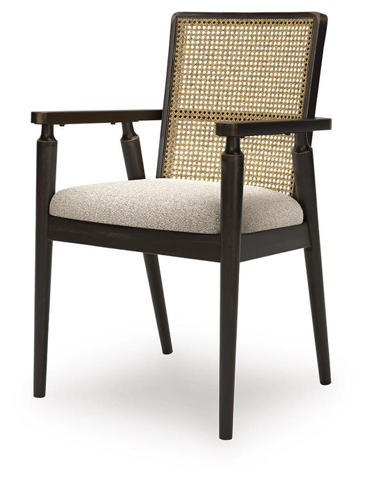 Galliden Dining Arm Chair - Dimensional Outlet Furniture (Oakland, CA)