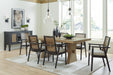 Galliden Dining Arm Chair - Dimensional Outlet Furniture (Oakland, CA)
