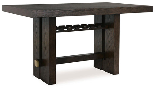 Burkhaus Counter Height Dining Table - Dimensional Outlet Furniture (Oakland, CA)