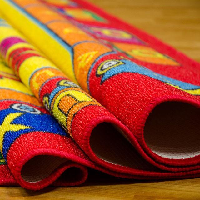 ABBEY Red & Multi 5' X 8' Area Rug - Dimensional Outlet Furniture (Oakland, CA)