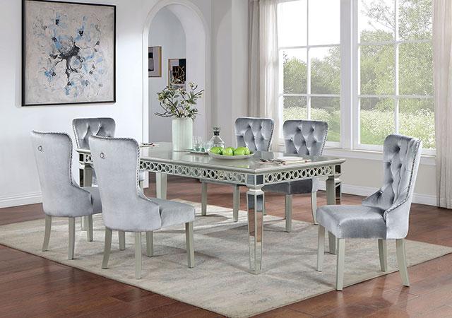 Adalia 7 Pc Dining Table Set - Dimensional Outlet Furniture (Oakland, CA)