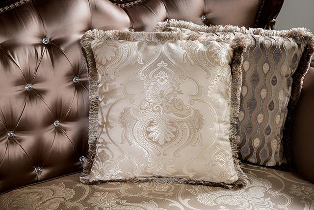 Albacete Sofa Campage & Walnut