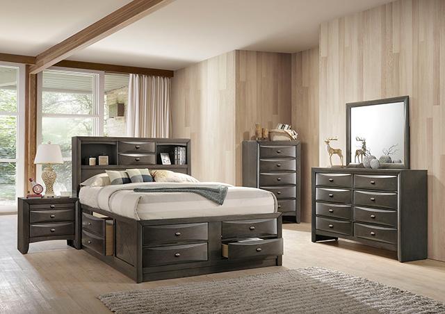 Zosimo E.King, Full, & Queen Storage Bed - Dimensional Outlet Furniture (Oakland, CA)