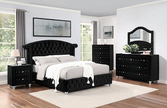 Zohar Chest Black - Dimensional Outlet Furniture (Oakland, CA)